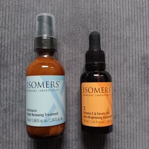 Isomers Skincare Vitamin C Day & Retiniacin Night Renewing Skin Brightening Duo